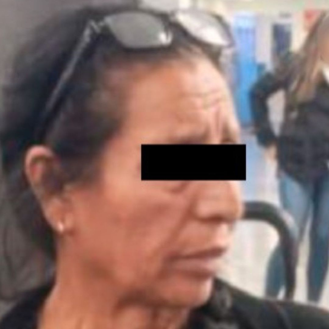 Adulta mayor detenida